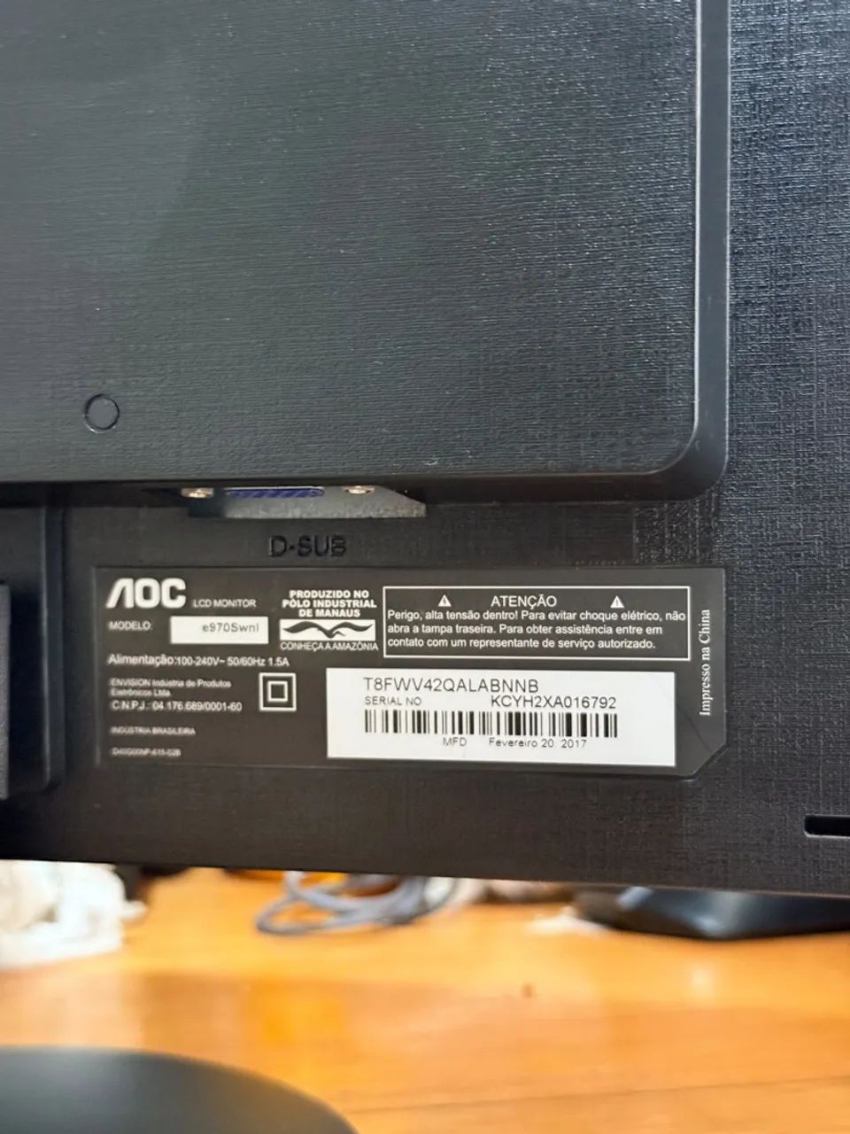 Monitor AOC LED 18,5 - Foto 3