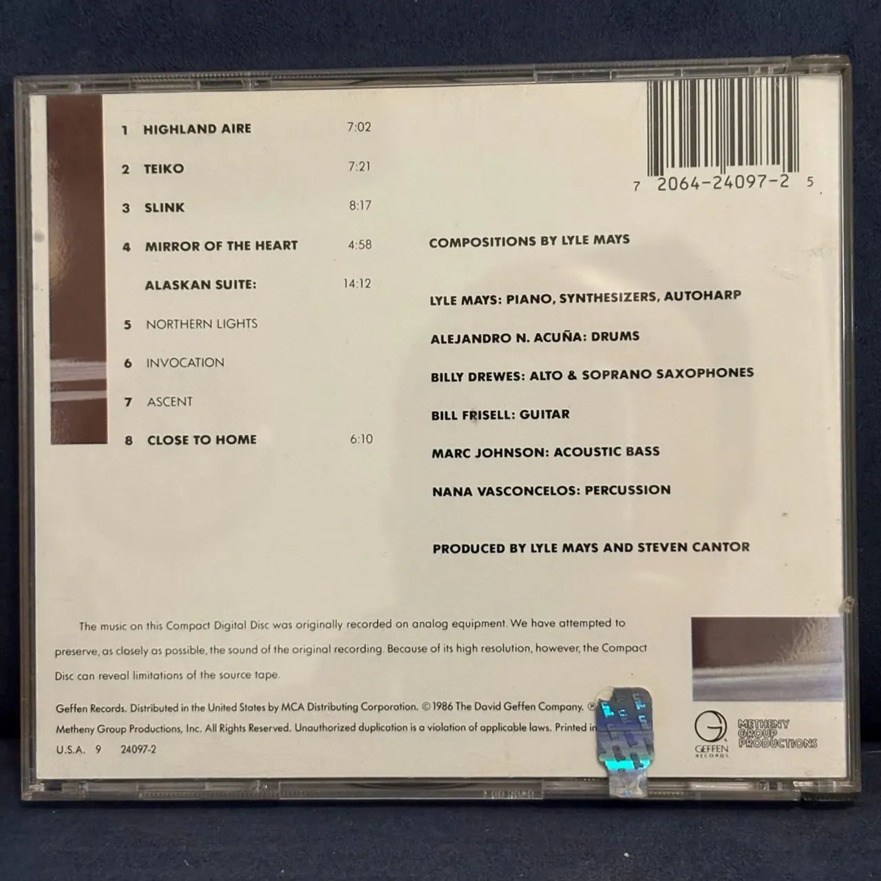CD Lyle Mays - Foto 2