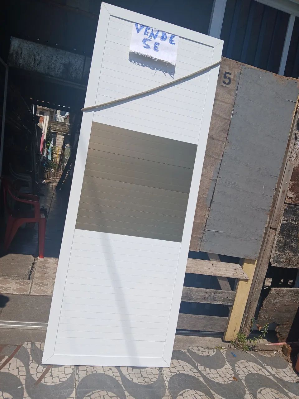 Porta de alumínio 