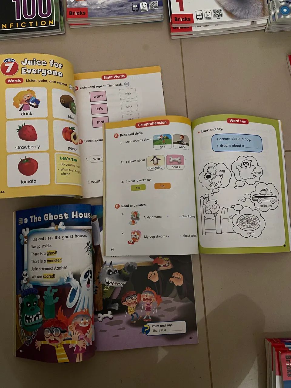 Livro didático Easy Link colação 1, 2 e 3