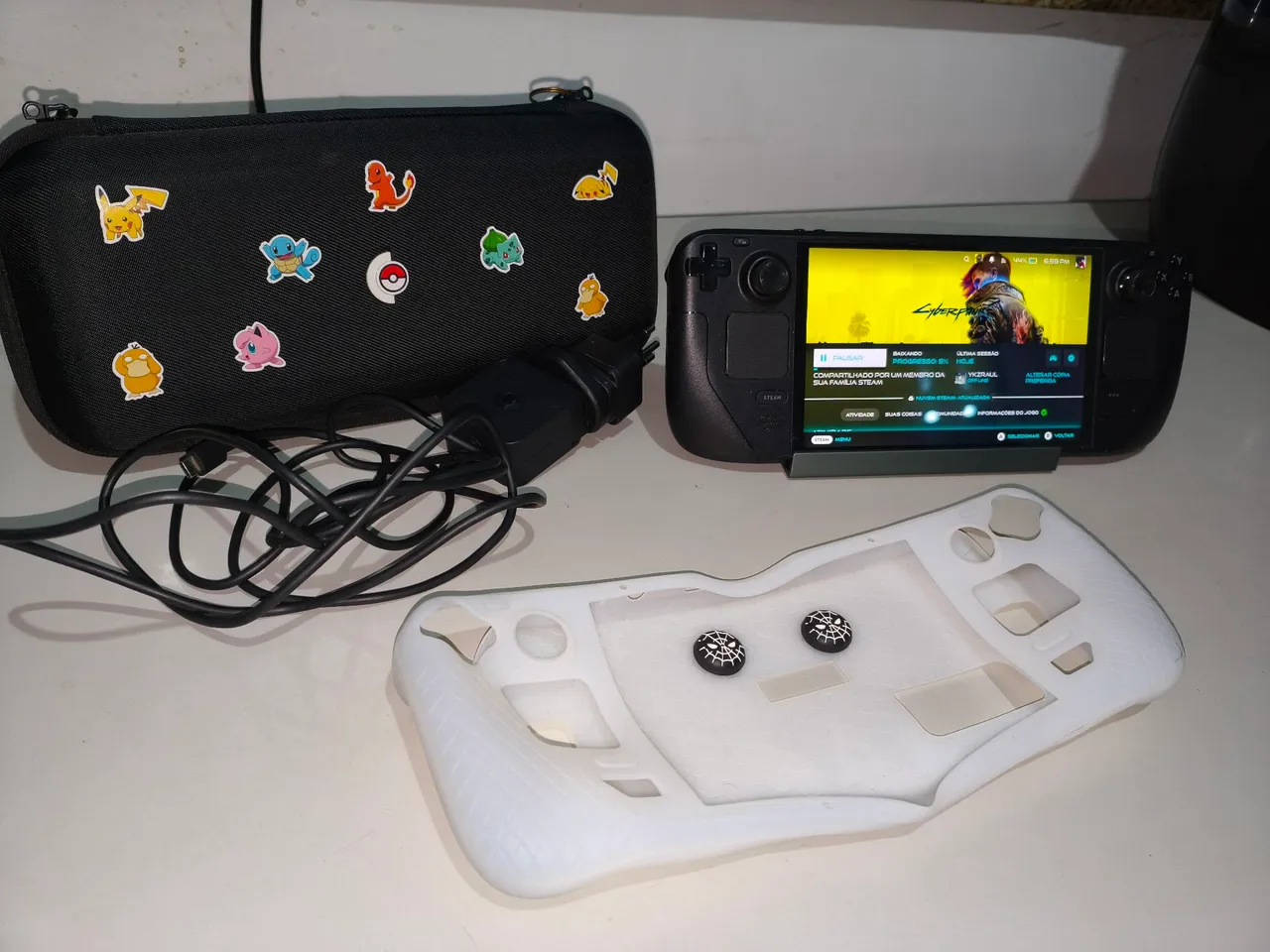 Steam Deck LCD 512Gb + Extras - Jogos de Vídeo Game - Vila Santa