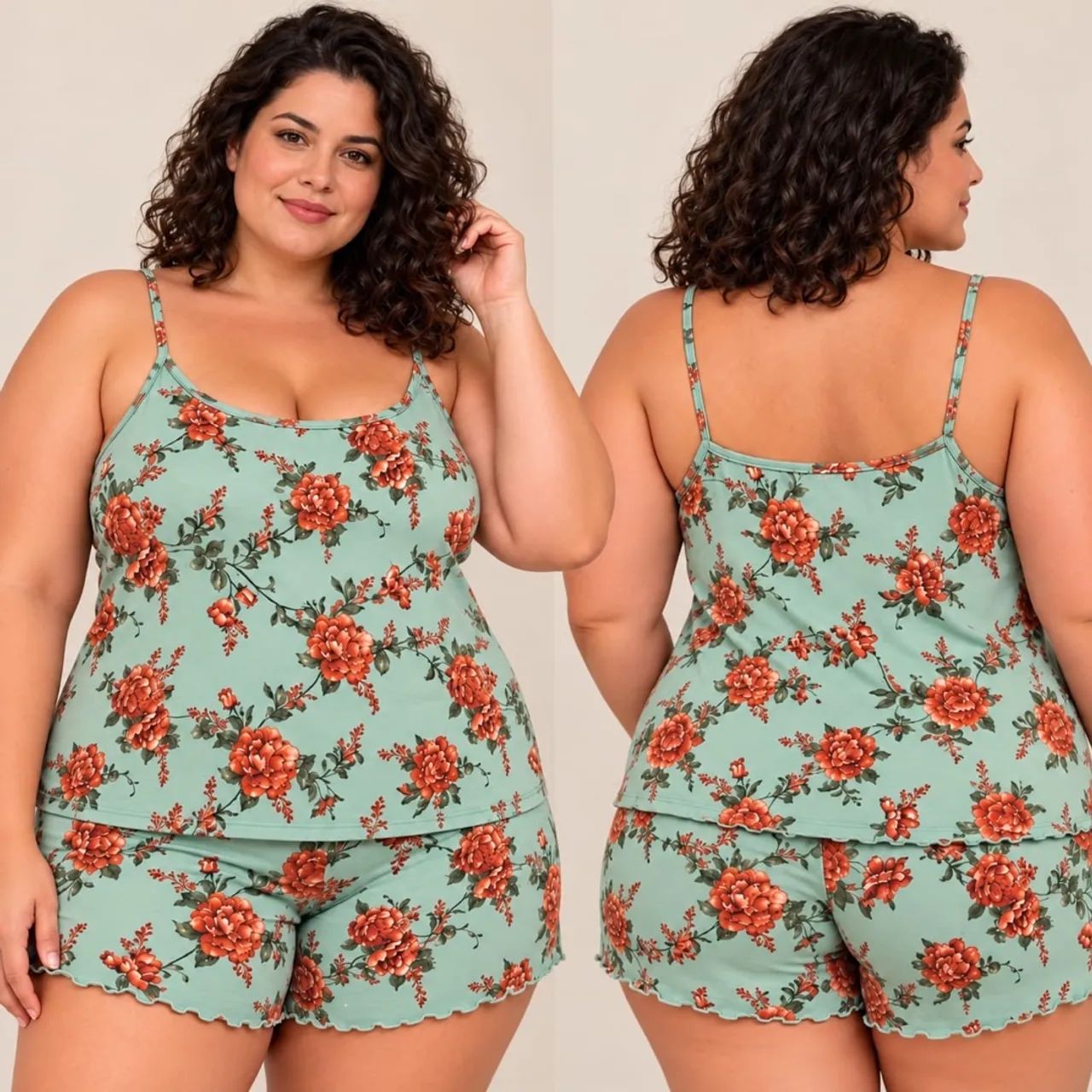 Pijma Plus Size - Foto 2