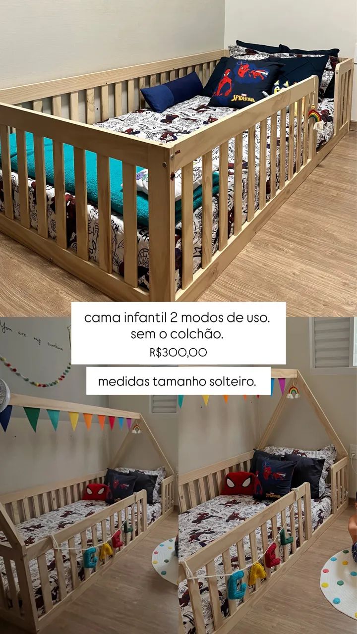 Cama Montessori Solteiro 