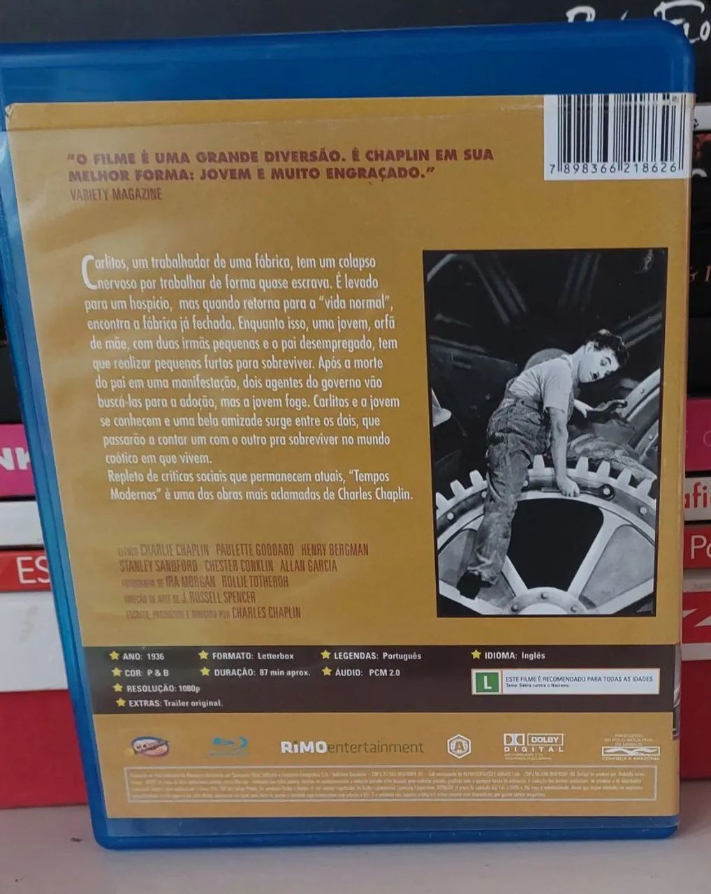 Blu-Ray  Tempos Modernos  - Foto 2