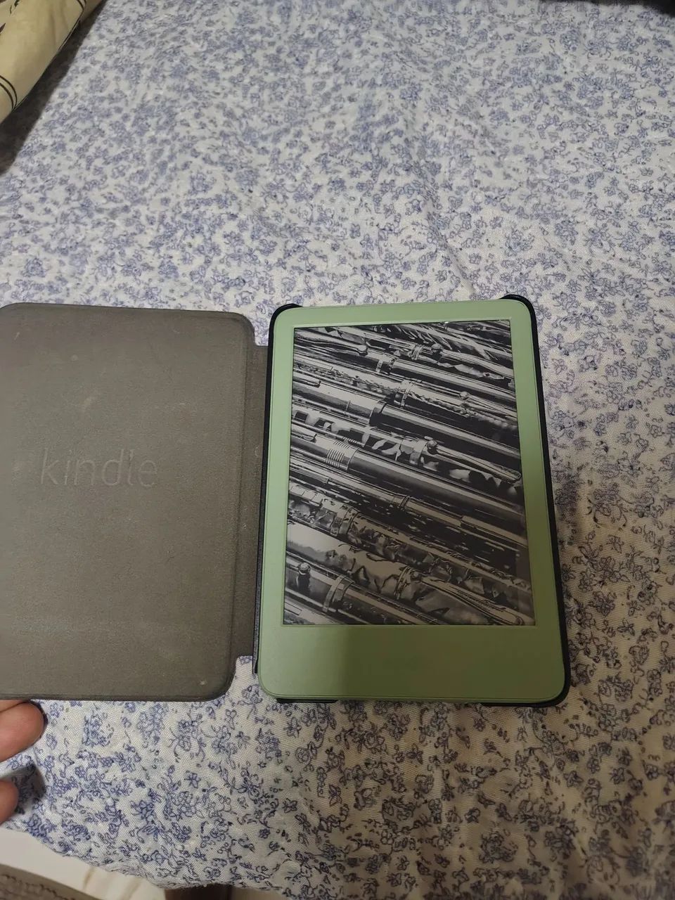 Kindle 16 GB - última geração _ cor verde - Foto 4