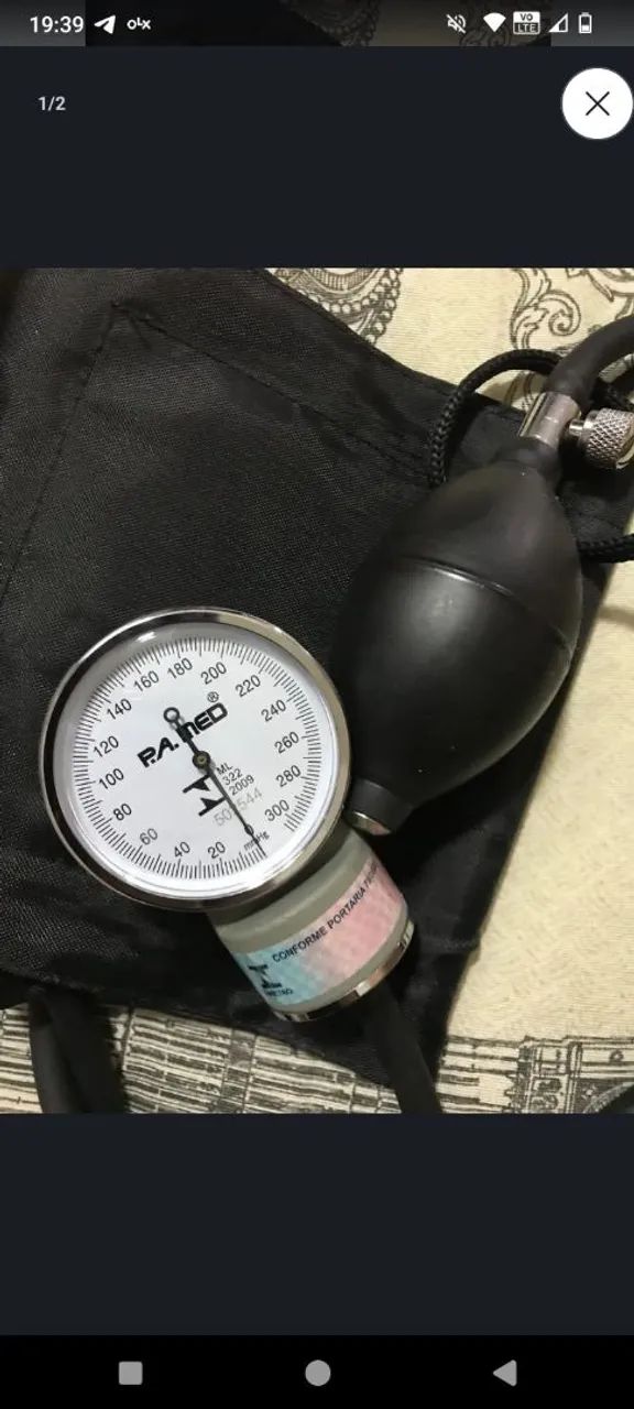 Medidor de pressão profissional