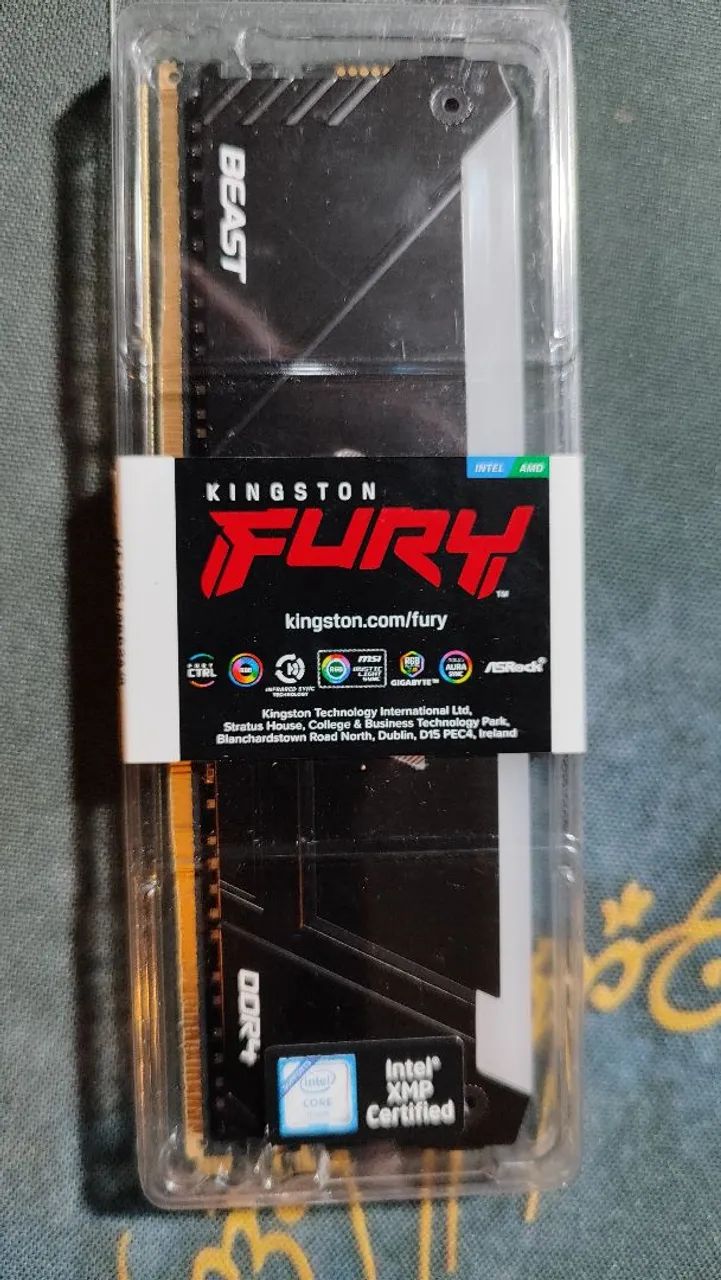 Memória ram 8gb DDR4 