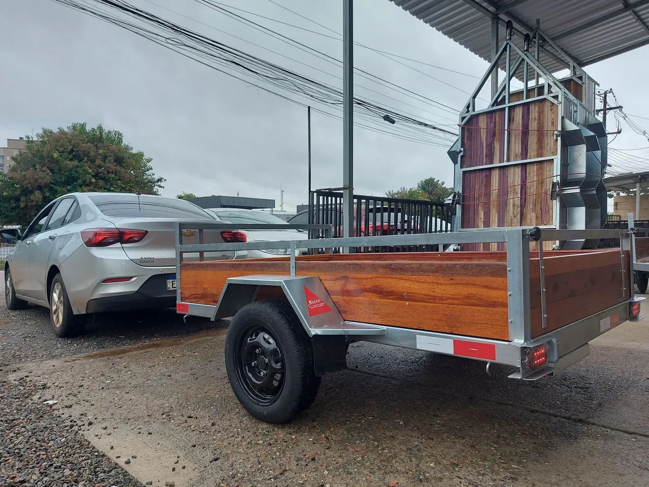 Carretinhas Reboques 2m X 120 Nova  - Foto 4
