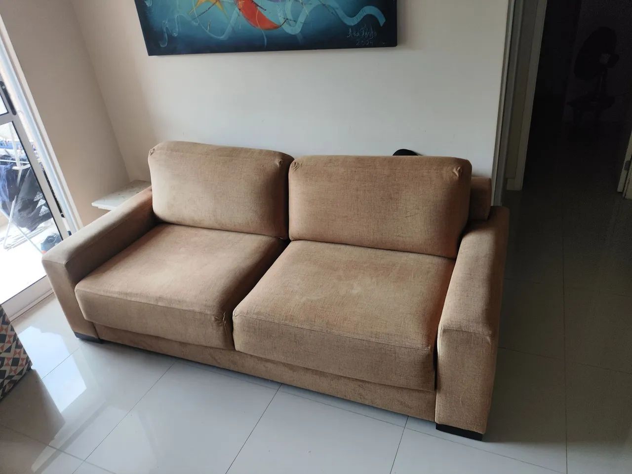 Sofá 2 lugares grande Qualidade - Foto 4