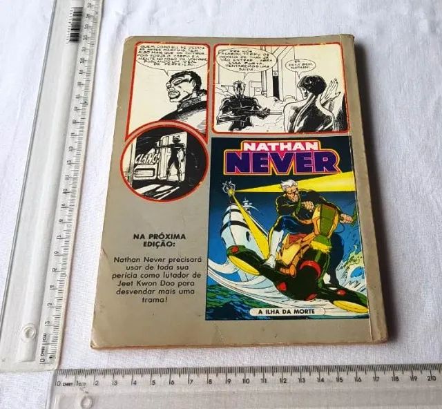 Gibi - Nathan Never nº 3 - Sergio Bonelli - 1992 (Com Avarias) - Foto 2