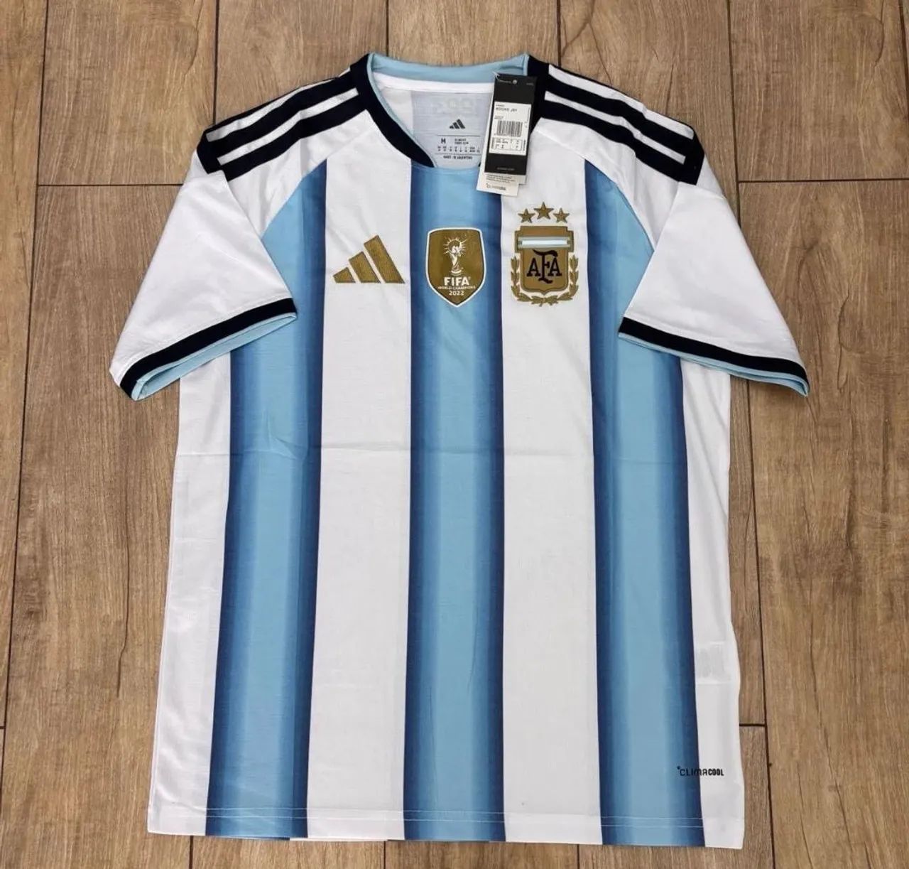 Camisa Argentina Patch Campeã  2026