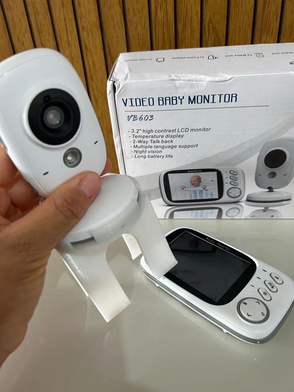 Babá Eletrônica com Vídeo VB603 - Excelente Estado - Com Caixa - Foto 4