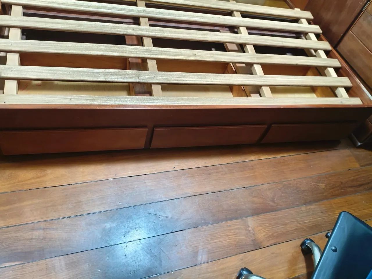CAMA AUXILIAR TOP  MOGNO MACIÇO  - Foto 3