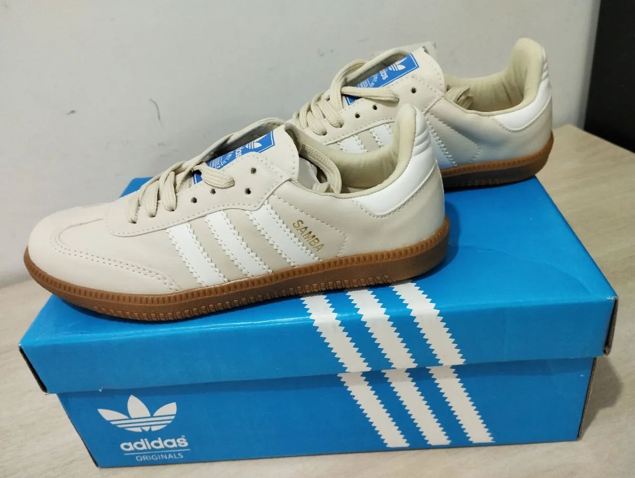 Tênis Adidas Samba Off Whitte n°36 - Foto 4