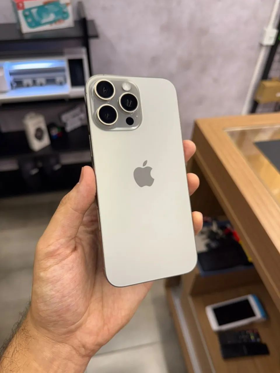 iPhone 16 pro max 256gb Natural titanium 90% - Foto 2