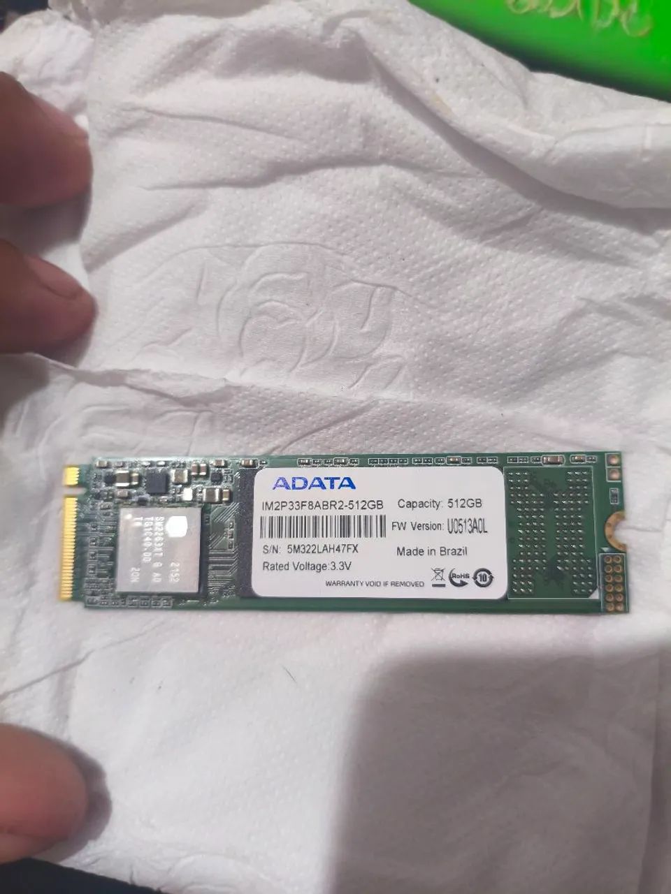 Ssd nvme adata 500gb