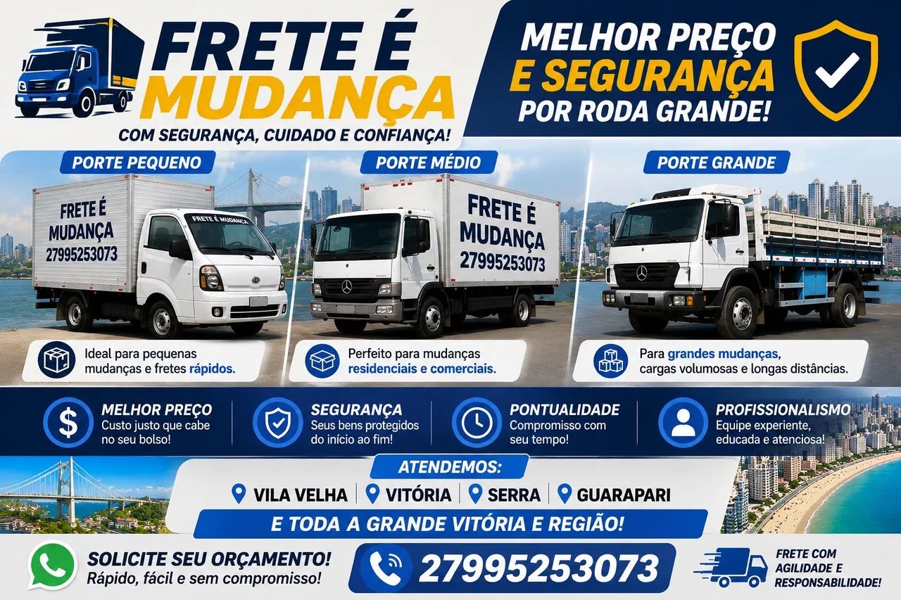 Fretes responsável preço justo 