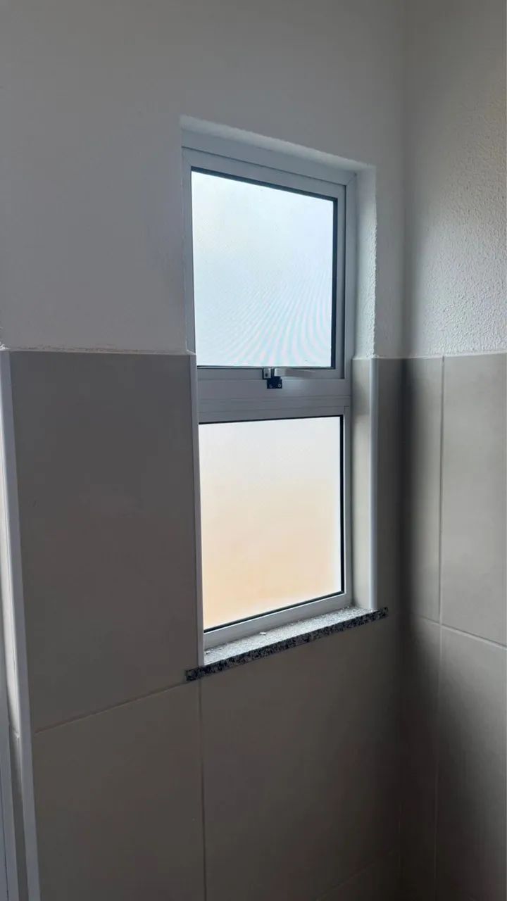 Glass and Aluminum Window