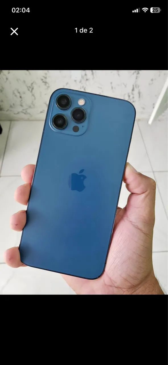 iPhone 12 Pro Max 128gb brinde 2 capinhas  - Foto 3