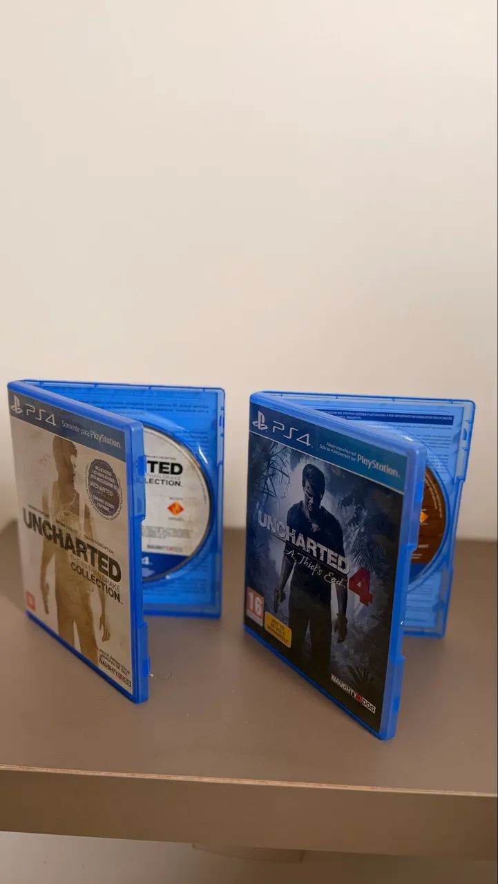 Combo Uncharted 1 ao 4 - PS4/PS5 - Foto 2
