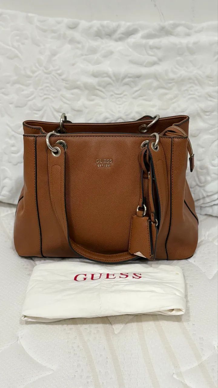 Bolsa caramelo Guess - Foto 2