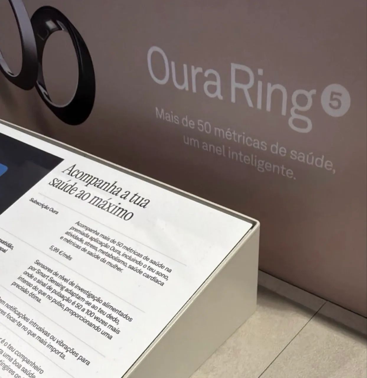 Anel oura ring novo - Foto 5