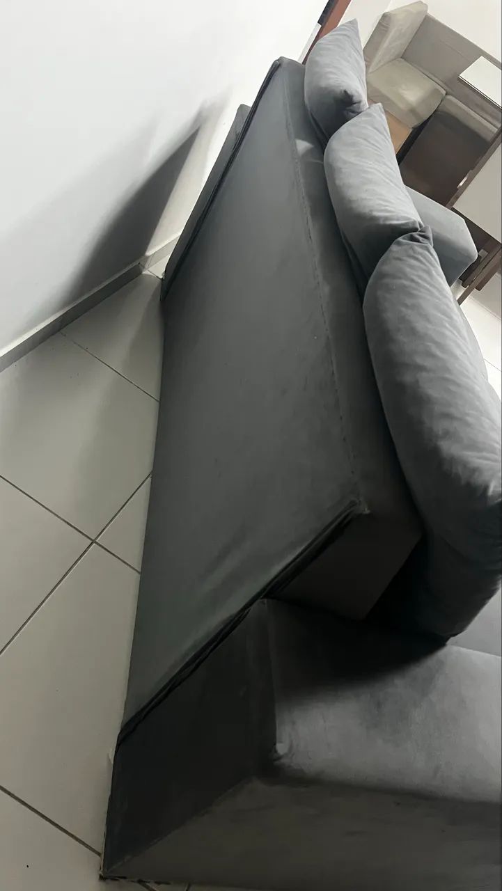 Vendo sofá semi-novo (sem marcas) - Foto 3
