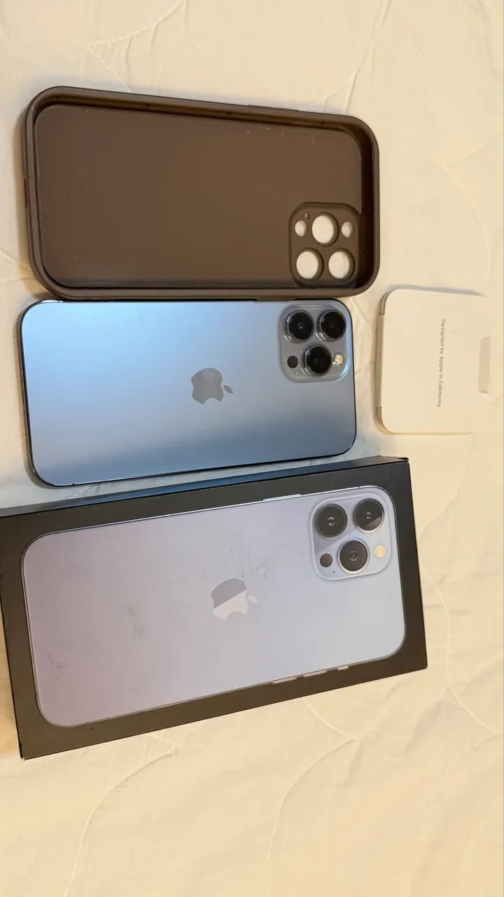 iPhone 13 PRO MAX 512g azul - Foto 3