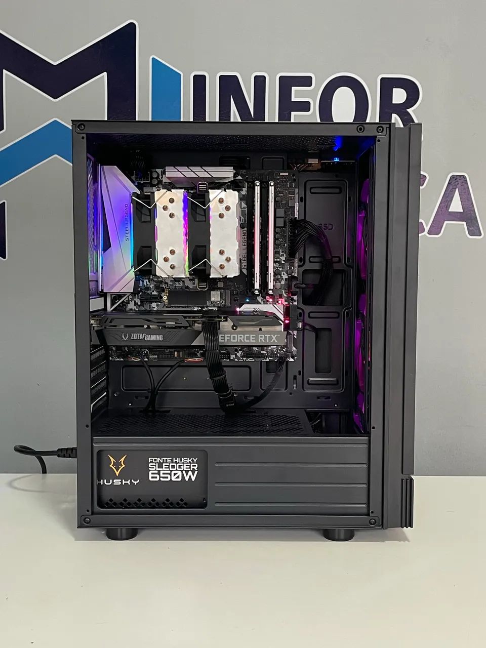 PC Gamer Ryzen 5 5600 / RTX 3060TI - Computadores e Desktops