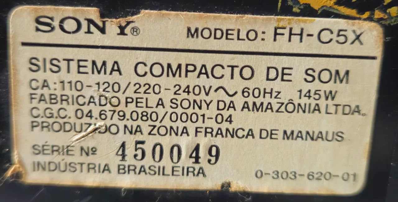 SOM SONY ( FH-C5X ) - Foto 5