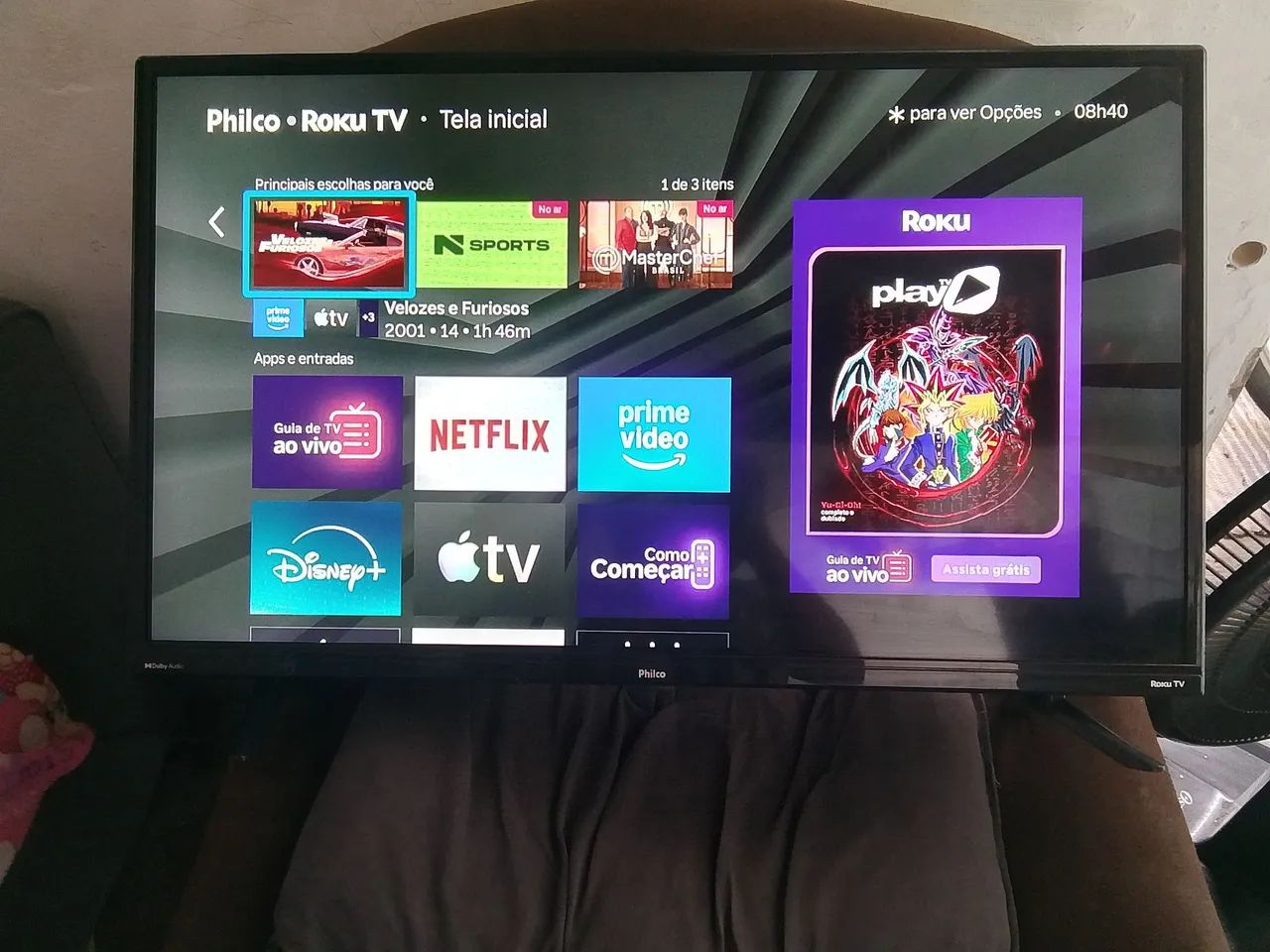 Vendo tv smart Philco 32 polegadas 700 - Foto 2