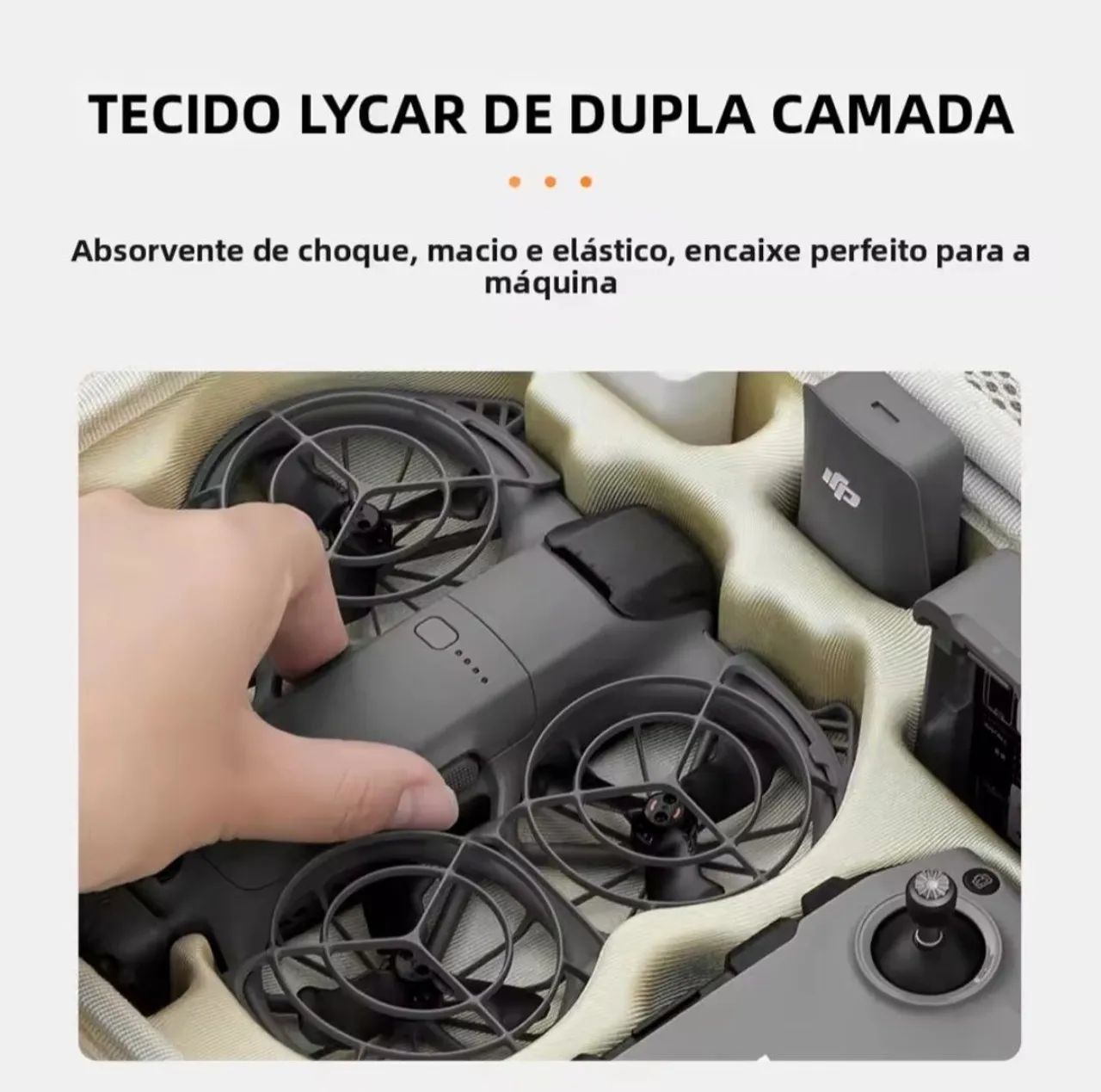 Case drone dji neo 2 rc n3 - Foto 4