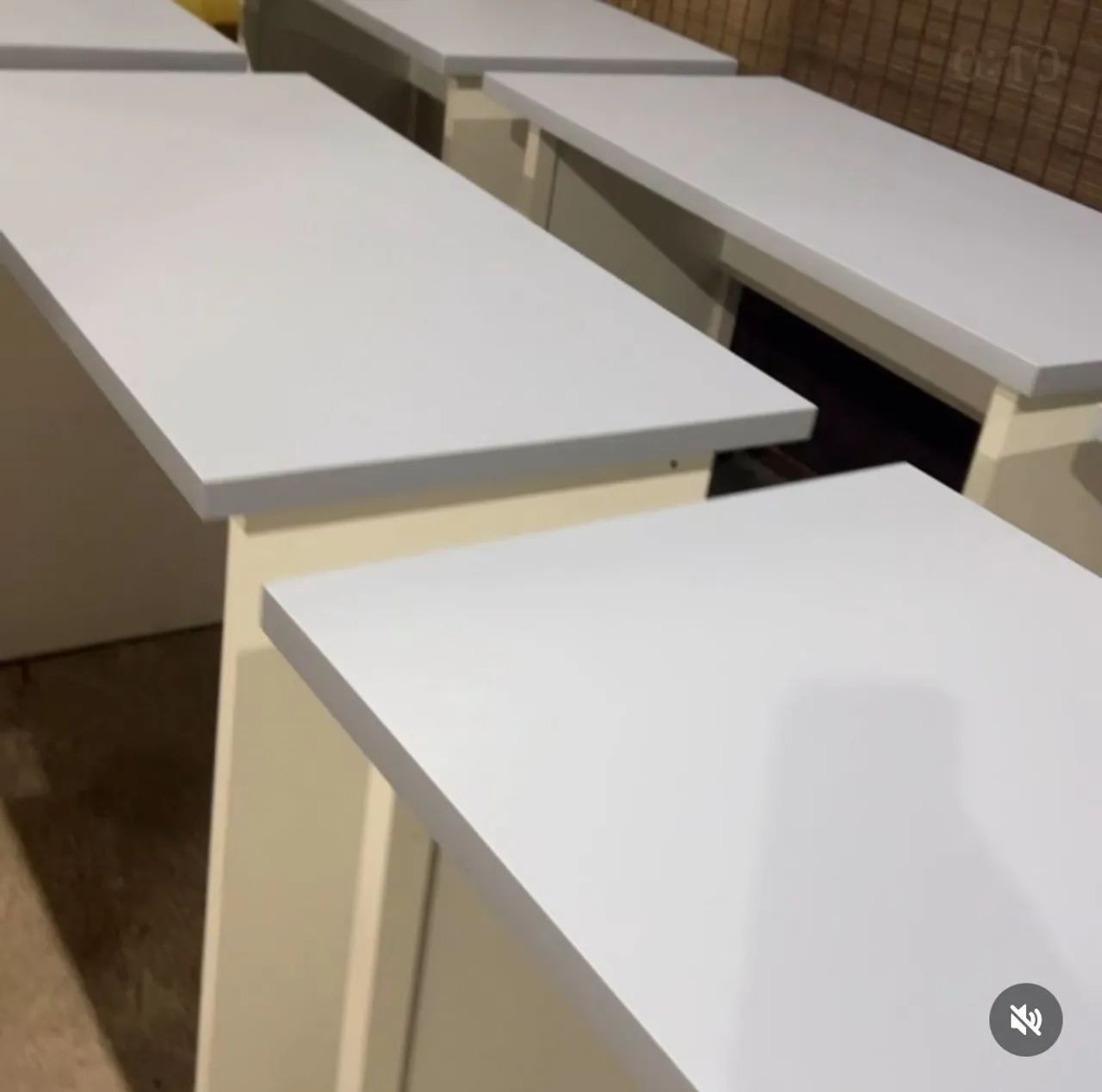 Mesa de Escritório Nova 100% MDF  