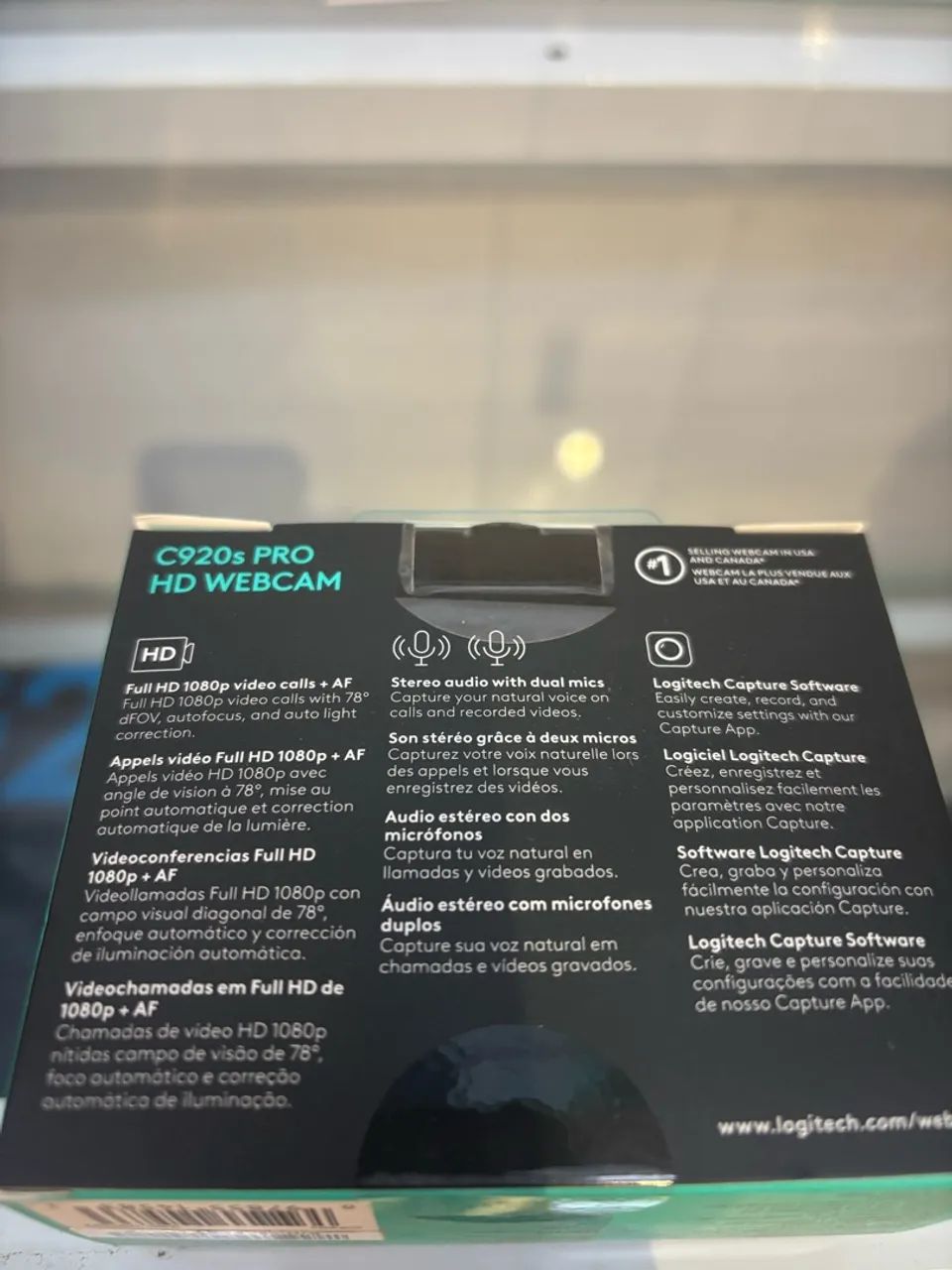 Webcam Logitech C920s