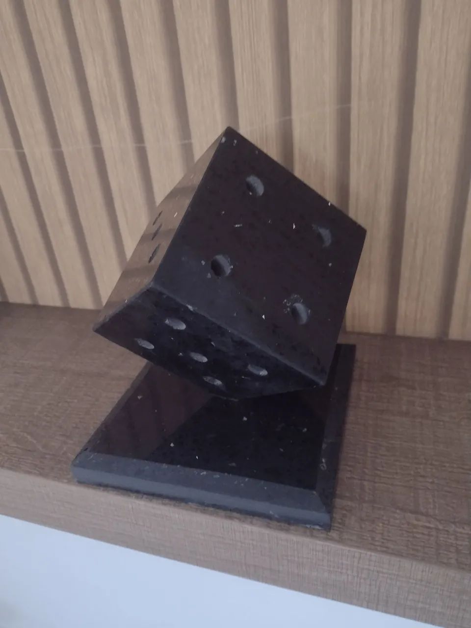 Vendo dado personalizado feito de mármore preto estelar  - Foto 5