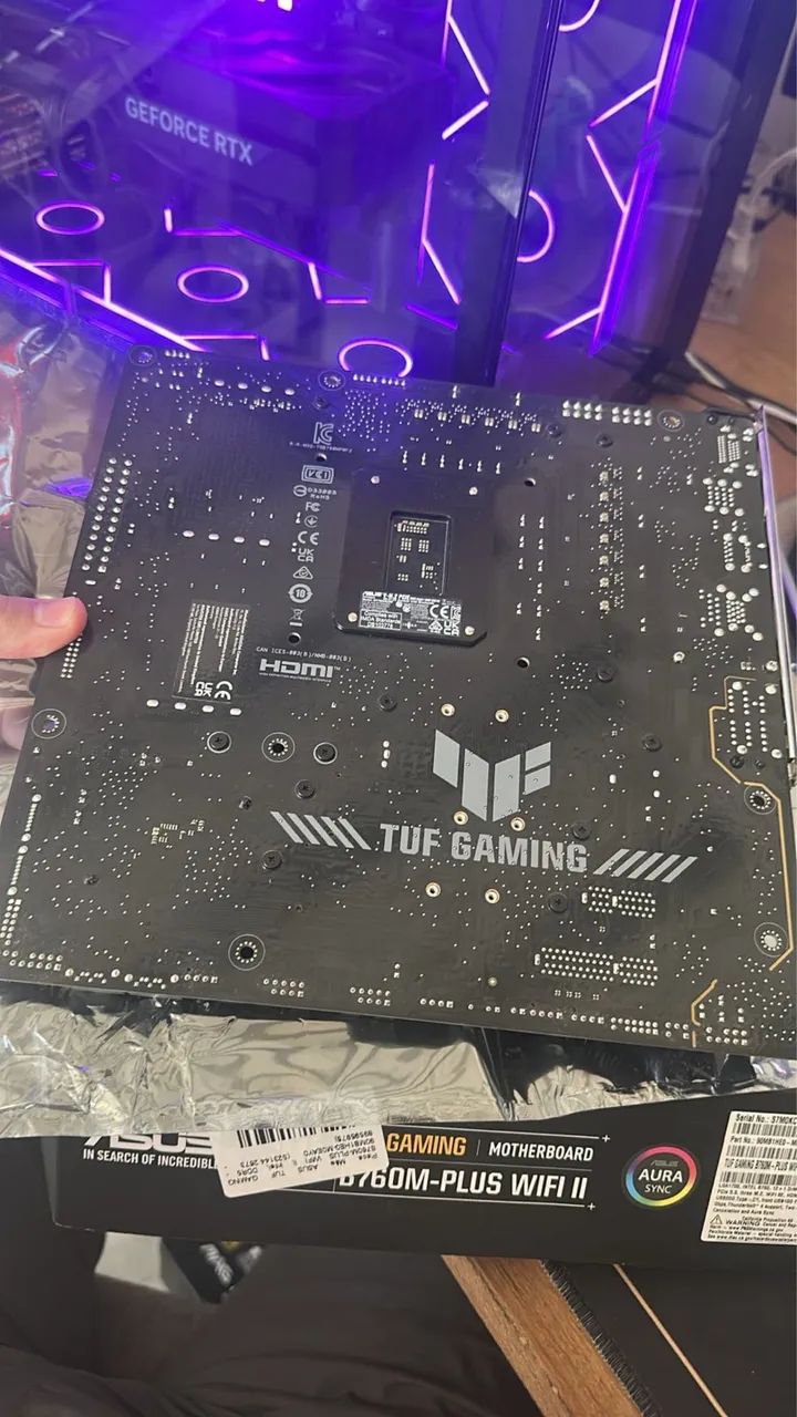 PLACA MAE TUF GAMING B760M-PLUS WIFI II DDR5 - Foto 2