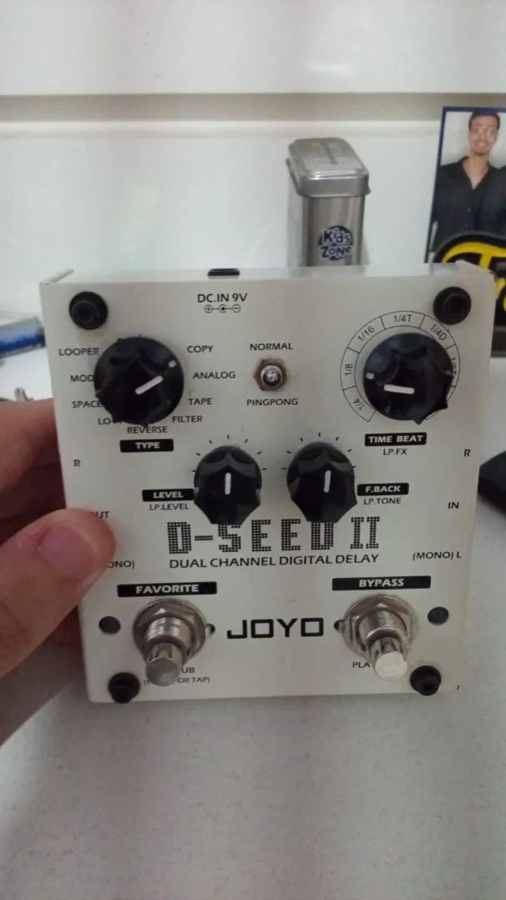 Pedal Delay Guitarra D-SEEDS II Perfeito Estado - Foto 2