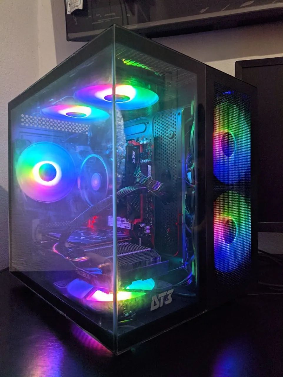 PC Gamer DDR5 com RGB e RTX