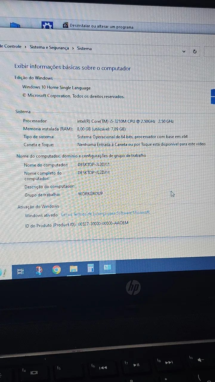 Notebook HP Intel Core I5 SSD 240GB 8GB RAM - Foto 4