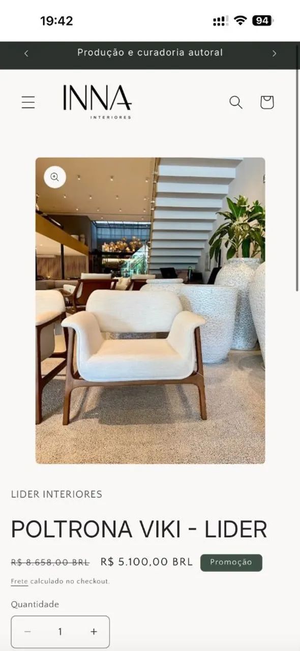 Poltrona viki lider interiores  - Foto 3