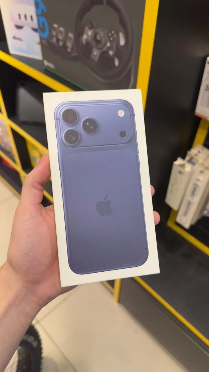 iPhone 17 Pro Max 256GB - Azul - Lacrado - garantia apple