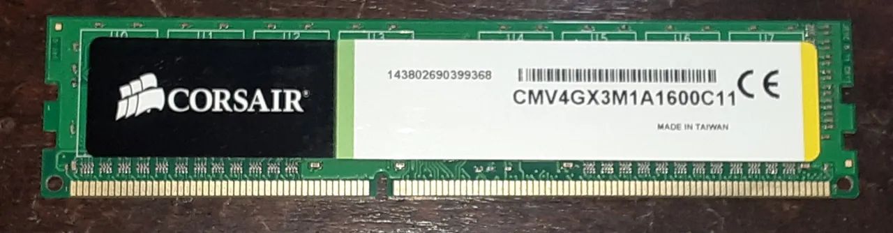 Memória Ram Corsair DDR3 4GB (1x4) 1600MHz - Foto 2