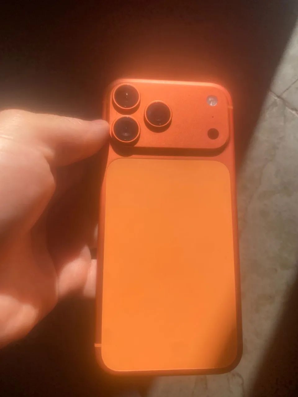iPhone 17 pro max laranja 256g - Foto 2