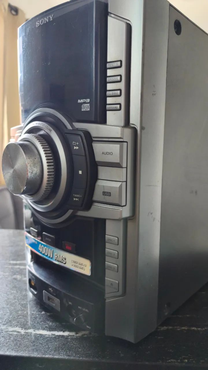 System Sony HCD-GT-444 Com Defeito  - Foto 3