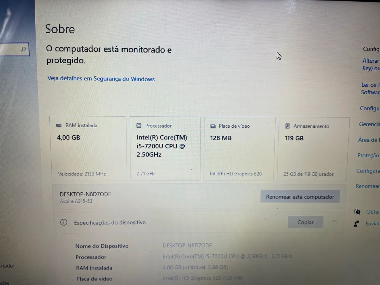 Notebook Acer Aspire 3   - Foto 3