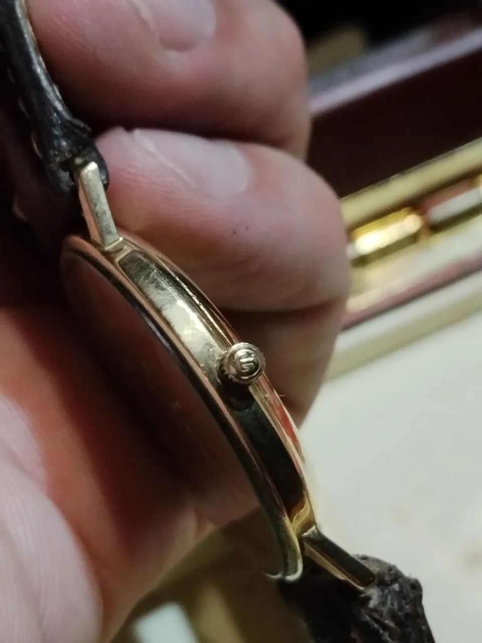 Relógio tissot goldrun ouro 18k - Foto 4