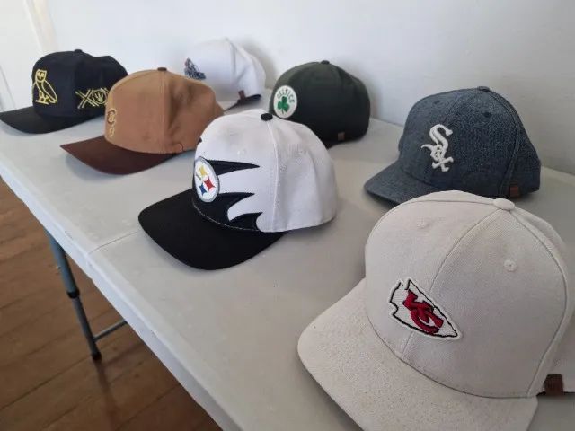 Bonés Snapback da NBA e NFL