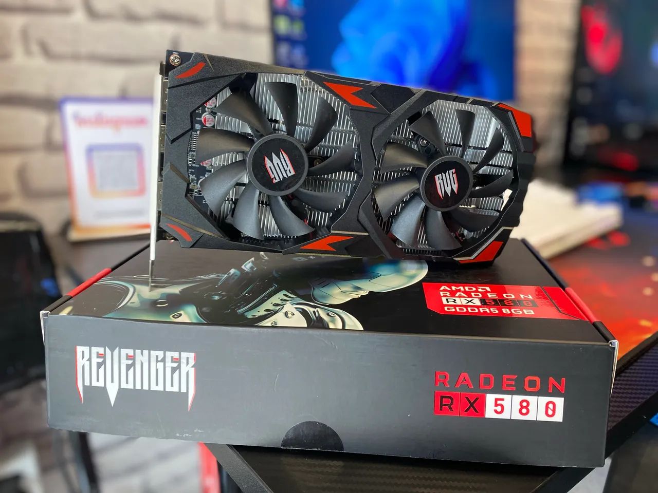 Placa de vídeo RX580