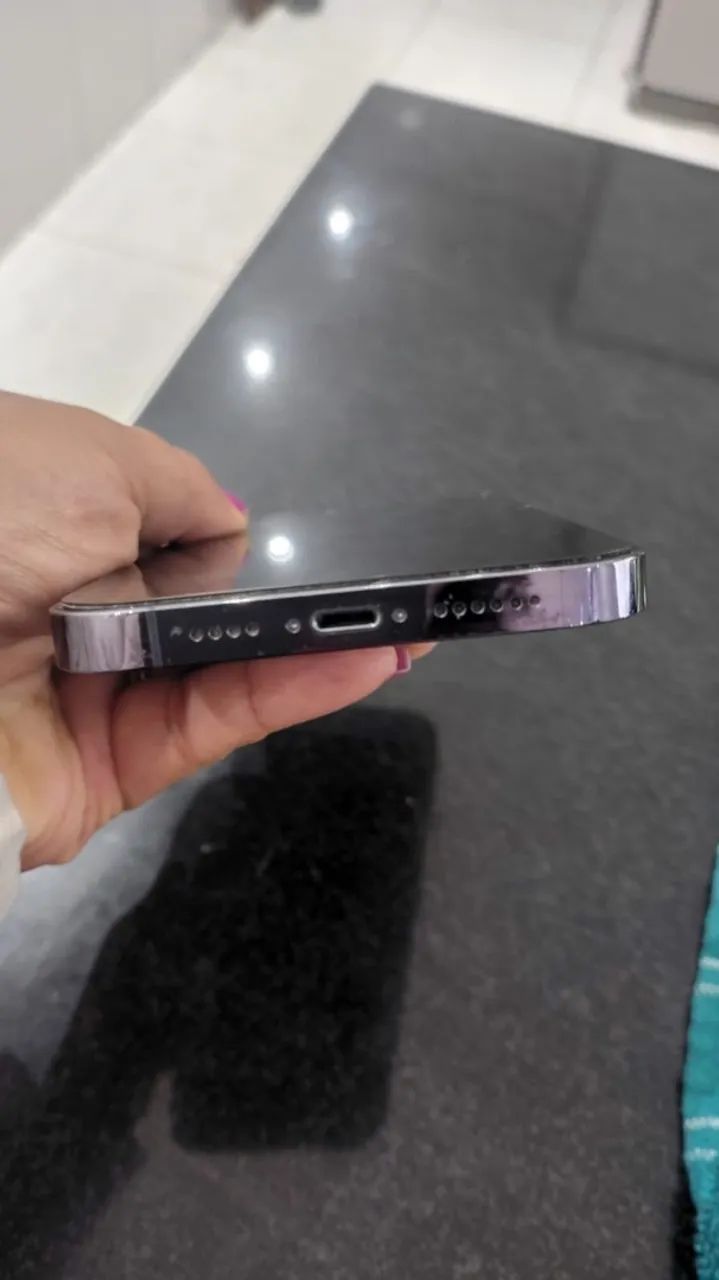 iPhone 14 Pro Max 128GB usado desbloqueado  sem riscos sem - Foto 2
