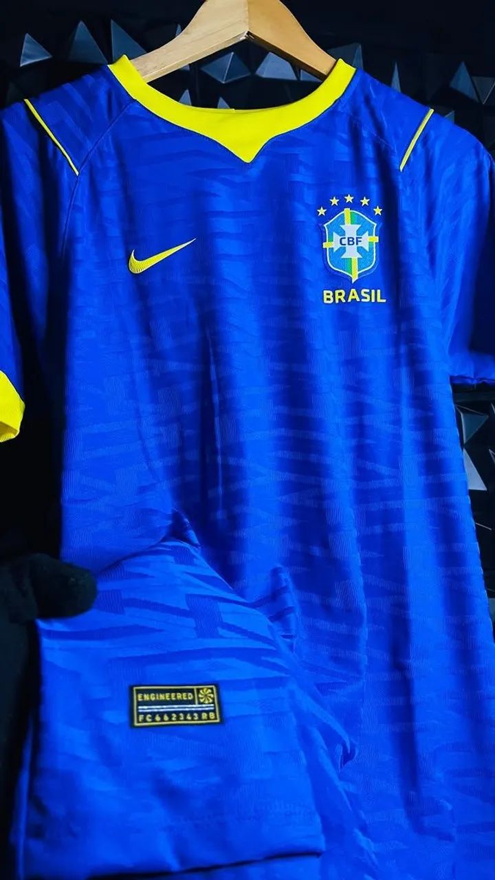Camisa Brasil Azul 